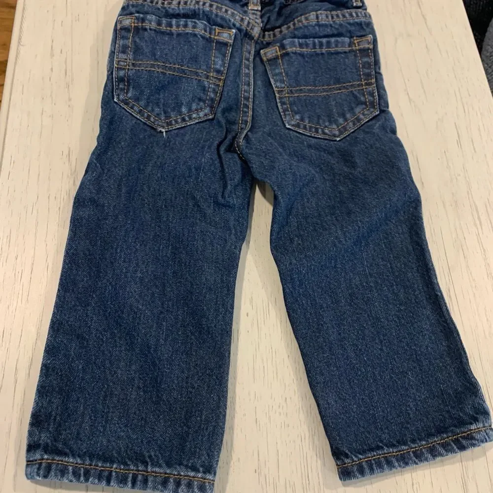 The Children's Place Boys Blue Jeans and Old Navy/ Carter’s Sweater